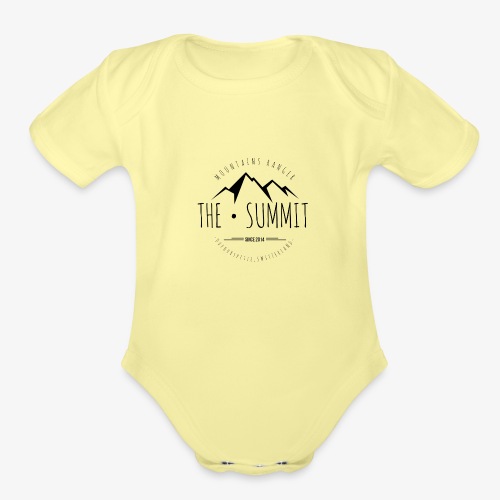 The Summit - Organic Short Sleeve Baby Bodysuit