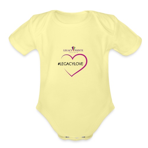 Legacy Love - Organic Short Sleeve Baby Bodysuit