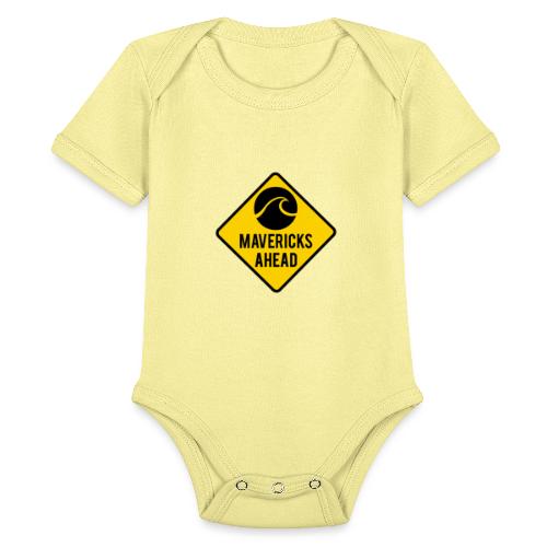 Mavericks Ahead - Organic Short Sleeve Baby Bodysuit