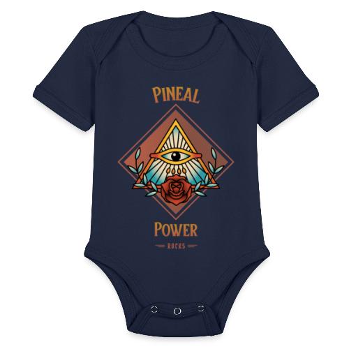 Pineal Power - Organic Short Sleeve Baby Bodysuit