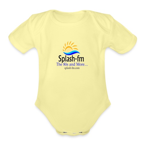 Splash-fm - Organic Short Sleeve Baby Bodysuit