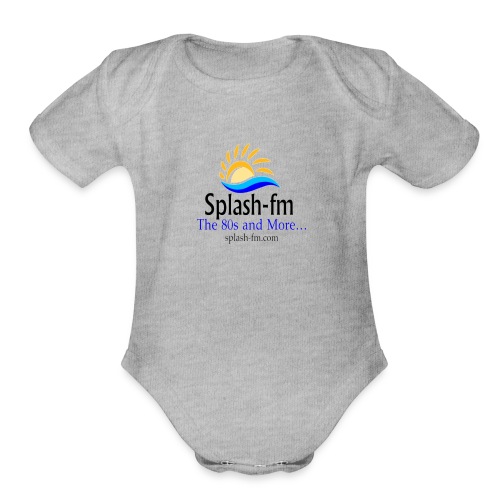 Splash-fm - Organic Short Sleeve Baby Bodysuit