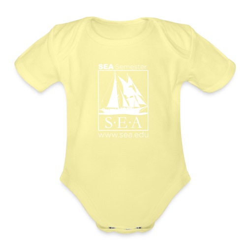 SEA_main_logo - Organic Short Sleeve Baby Bodysuit