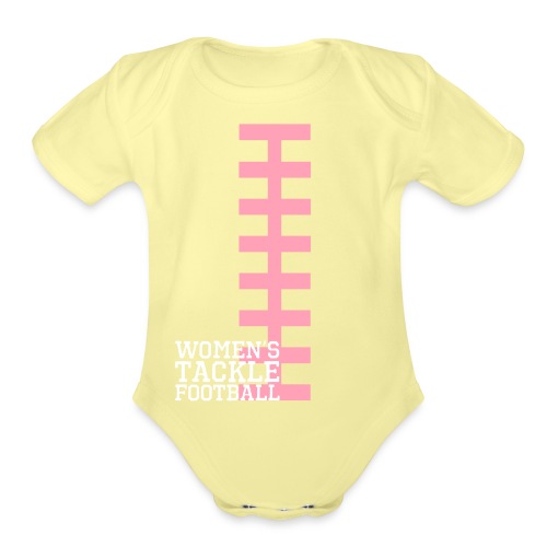 Laces vector - Organic Short Sleeve Baby Bodysuit