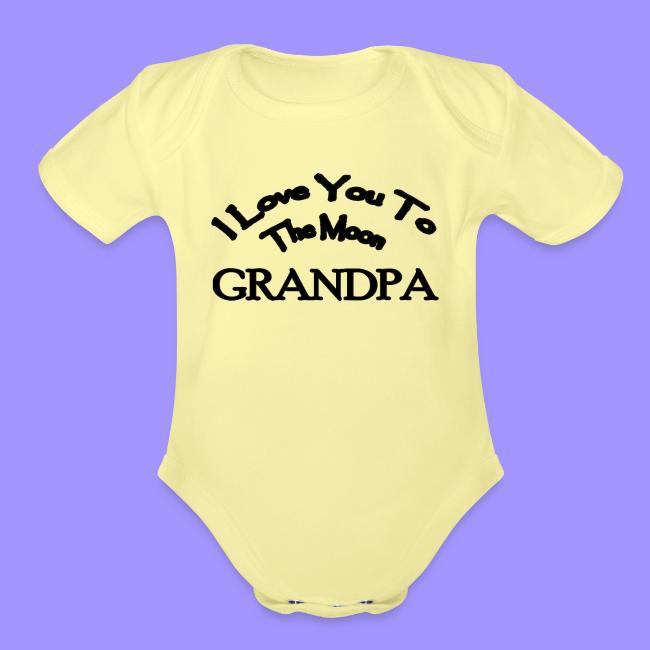 I Love You to The Moon Grandpa | Family Shirt