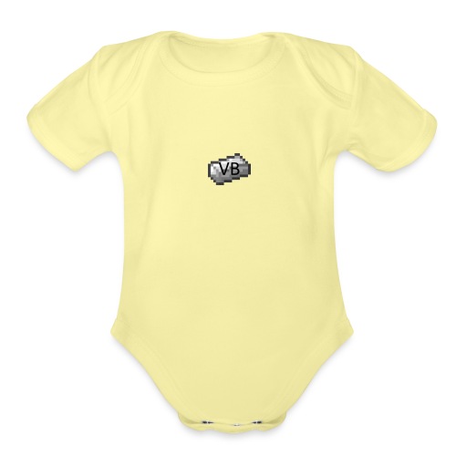 Iron - Organic Short Sleeve Baby Bodysuit