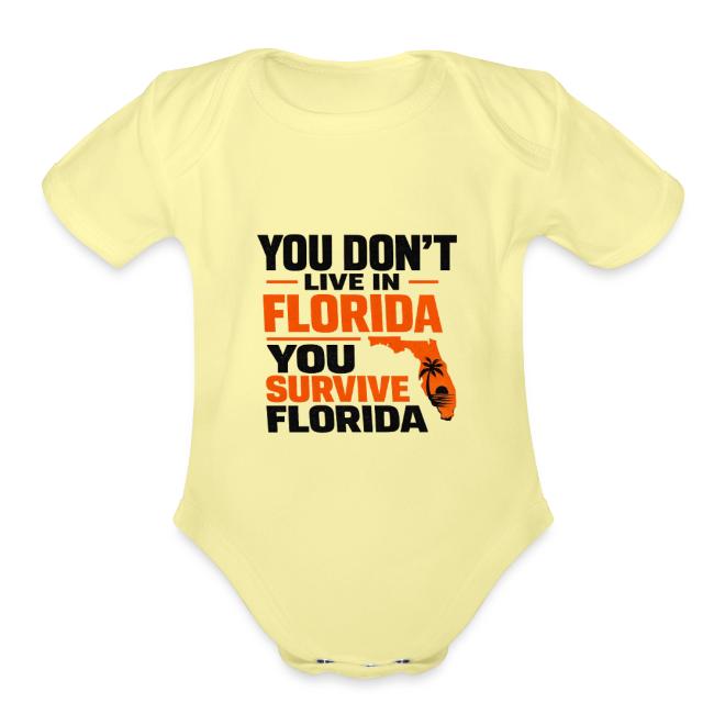 Surviving Florida baby bodysuit