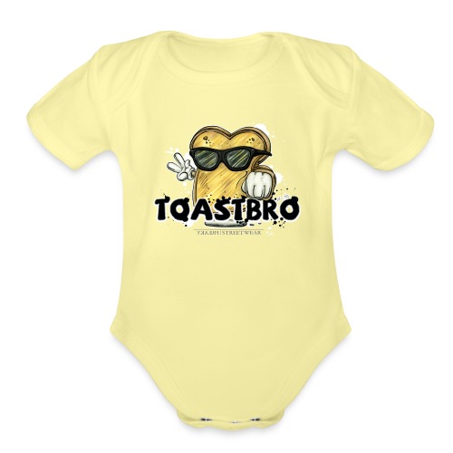 Toastbro - Organic Short Sleeve Baby Bodysuit