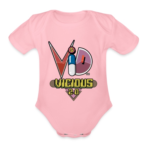 VICIOUS STREET WARE: ViD VICIOUS 2.O [TM] - Organic Short Sleeve Baby Bodysuit