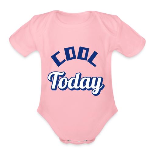 Cool Today Retro Vintage Inspired - Organic Short Sleeve Baby Bodysuit