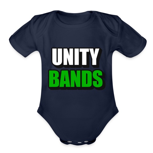 Unity Bands Bold - Organic Short Sleeve Baby Bodysuit