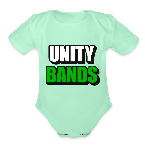 Unity Bands Bold - Organic Short Sleeve Baby Bodysuit