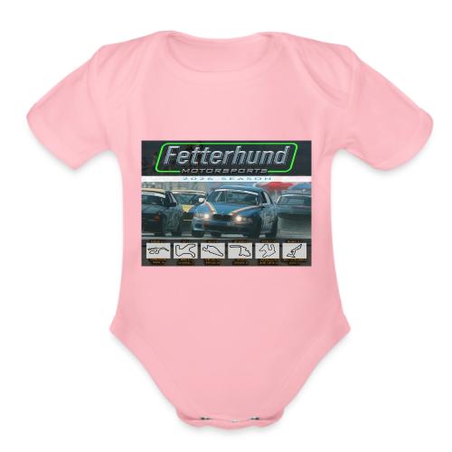 2026 Season - Organic Short Sleeve Baby Bodysuit