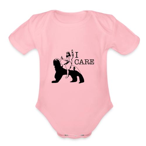 I care - Organic Short Sleeve Baby Bodysuit