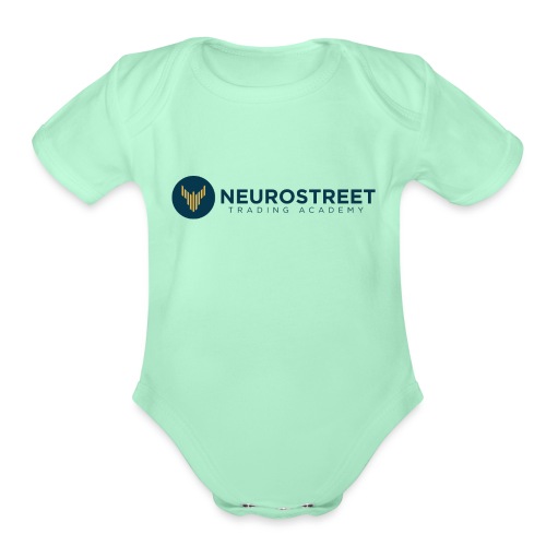 NeuroStreet Landscape Dark - Organic Short Sleeve Baby Bodysuit