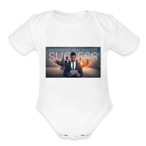vidiq thumbnail 1 - Organic Short Sleeve Baby Bodysuit