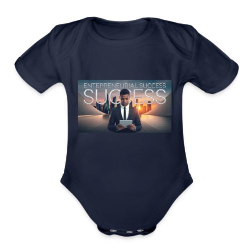 vidiq thumbnail 1 - Organic Short Sleeve Baby Bodysuit