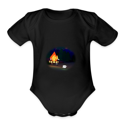 'Round the Campfire - Organic Short Sleeve Baby Bodysuit
