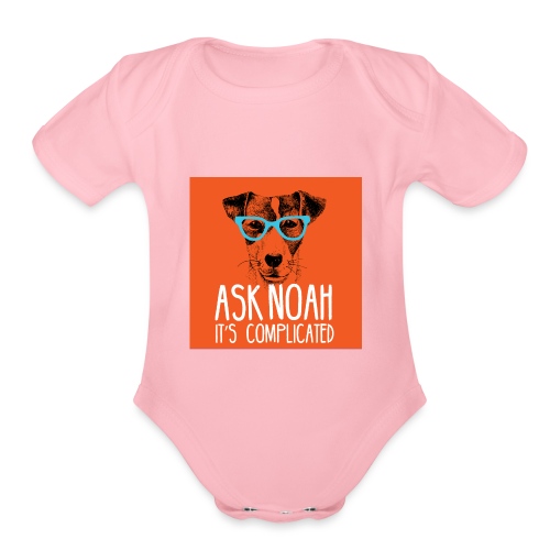 Ask Noah Christian Funk - Organic Short Sleeve Baby Bodysuit