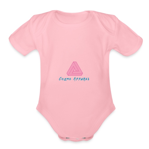 cozmo apparel - Organic Short Sleeve Baby Bodysuit