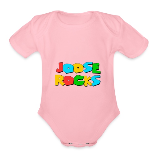 Super Joose Rocks - Organic Short Sleeve Baby Bodysuit