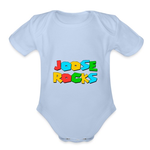 Super Joose Rocks - Organic Short Sleeve Baby Bodysuit