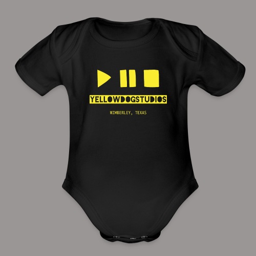 Yellow DOG Studios LOGO - Organic Short Sleeve Baby Bodysuit