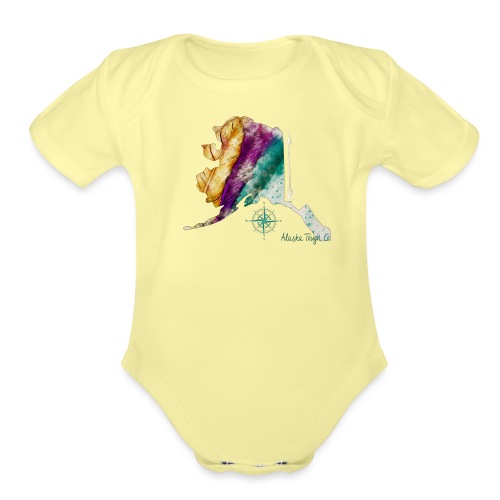 Alaska Hoodie for Women Design - Organic Short Sleeve Baby Bodysuit