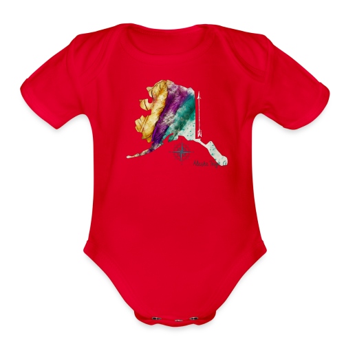 Alaska Hoodie for Women Design - Organic Short Sleeve Baby Bodysuit
