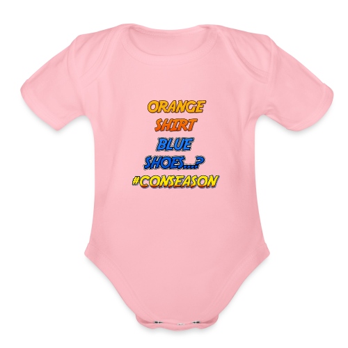 CONSEASON - Organic Short Sleeve Baby Bodysuit