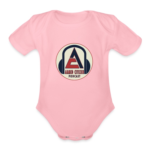 Armed Citizen Podcast RWB - Organic Short Sleeve Baby Bodysuit