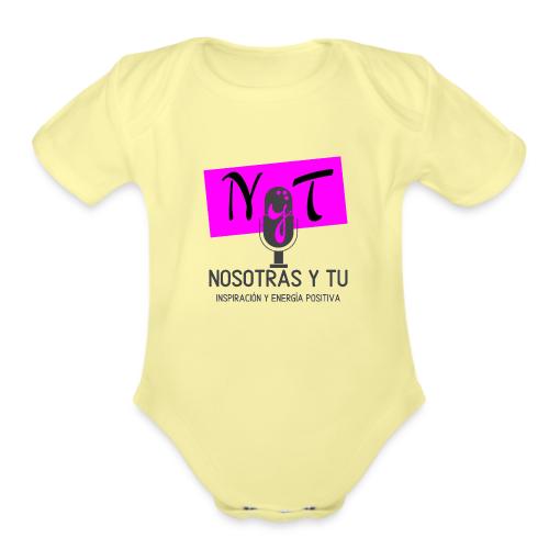 nosotras y tu - Organic Short Sleeve Baby Bodysuit