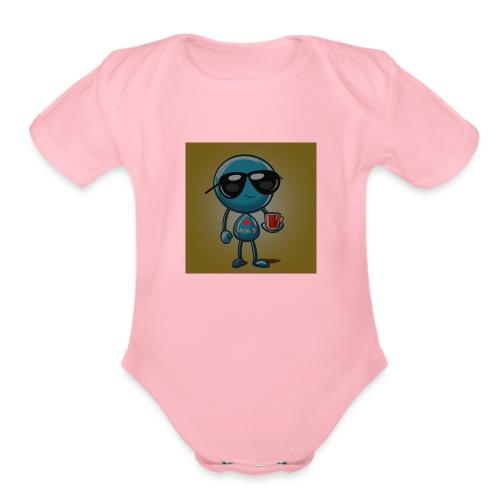 Love Mrs S - Organic Short Sleeve Baby Bodysuit