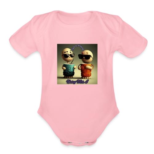 Smoon City_Tea and Shade - Organic Short Sleeve Baby Bodysuit