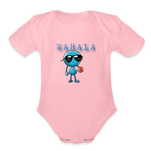 Smoon City_Wahala - Organic Short Sleeve Baby Bodysuit