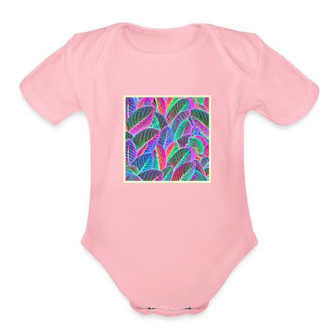 Vivid Leaf Pattern Design