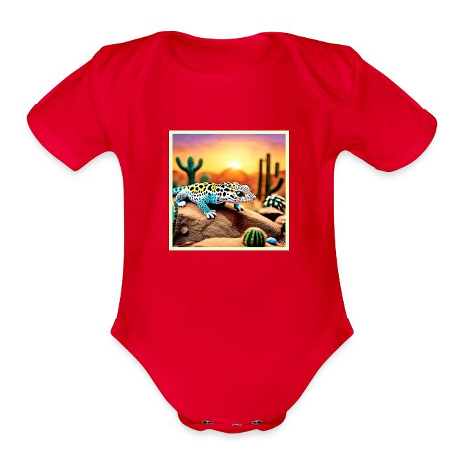 Colorful Gecko Rocks Design