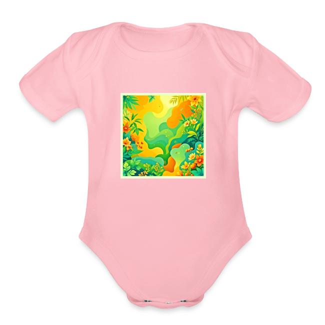 Tropical Foliage Abstract