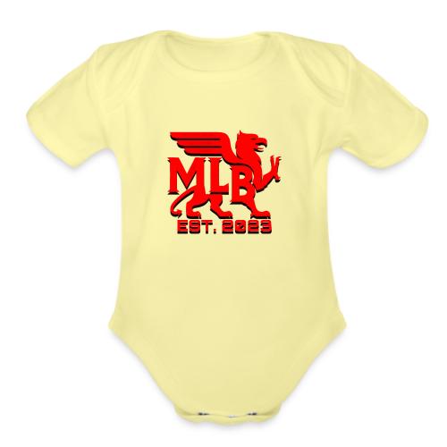 MLB 9 25 - Organic Short Sleeve Baby Bodysuit