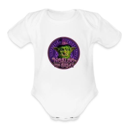 Nosloo the Great - Organic Short Sleeve Baby Bodysuit
