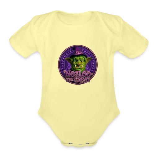 Nosloo the Great - Organic Short Sleeve Baby Bodysuit