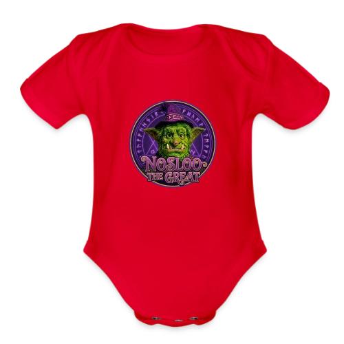 Nosloo the Great - Organic Short Sleeve Baby Bodysuit