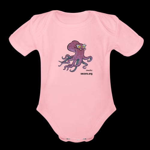 Doc Kraken - Organic Short Sleeve Baby Bodysuit
