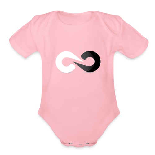 Infinity Clan Logo - Organic Short Sleeve Baby Bodysuit