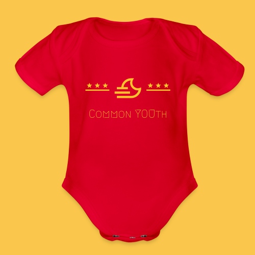 CommonYOUth - Organic Short Sleeve Baby Bodysuit