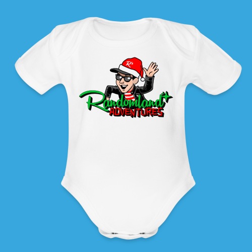 Randomland™ Holiday Adventures! - Organic Short Sleeve Baby Bodysuit