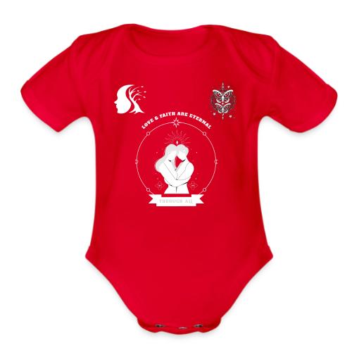 Love & Faith - Organic Short Sleeve Baby Bodysuit
