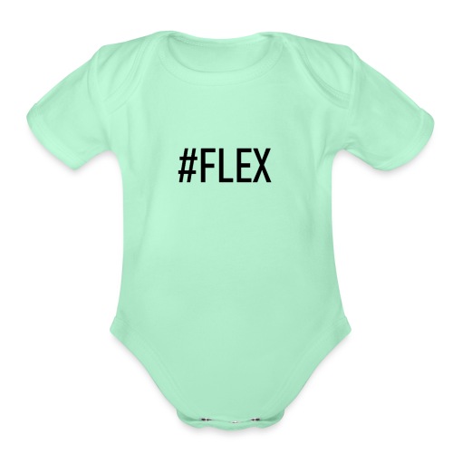 #FLEX - Organic Short Sleeve Baby Bodysuit