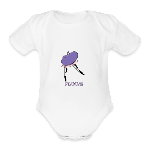 Ploom - Organic Short Sleeve Baby Bodysuit