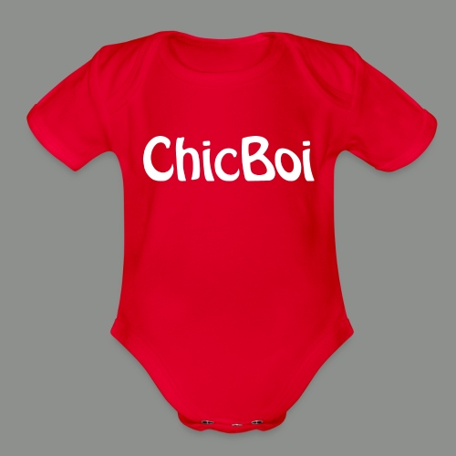 ChicBoi @pparel - Organic Short Sleeve Baby Bodysuit